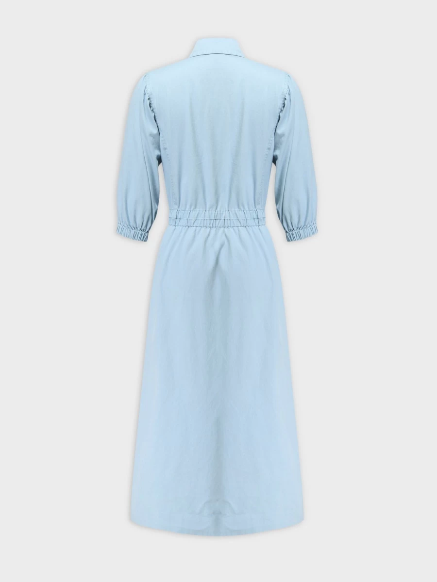 Hailey Women's Light Blue Tuesday Dress - Elegant Casual Wear