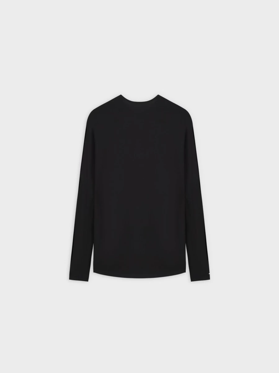 MELI Women's Modal Dolman Sleeve Black Top - Soft Comfortable Relaxed Fit