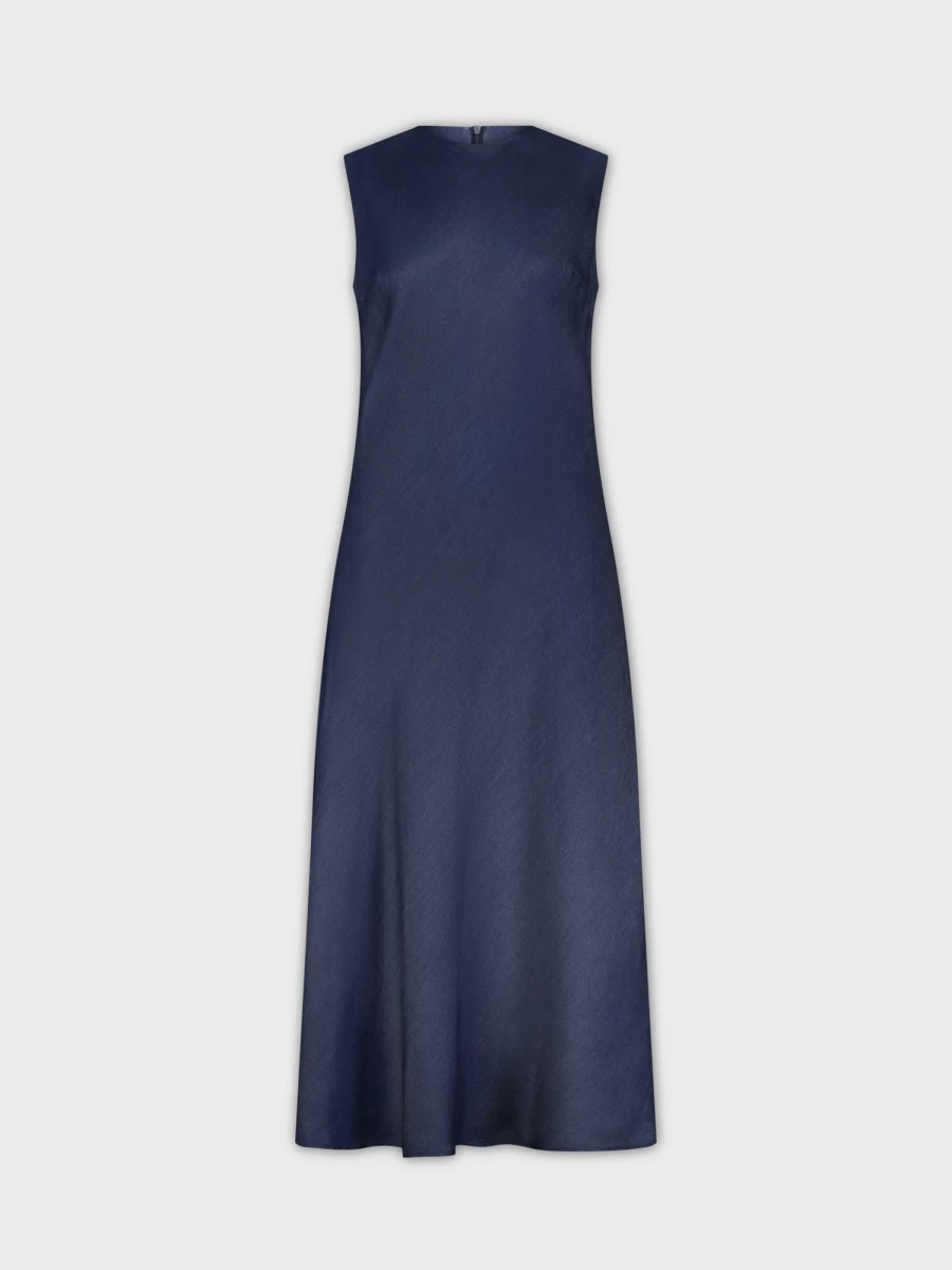 POSE Women's Dark Denim Slip Dress - Stylish & Comfortable Denim Dress