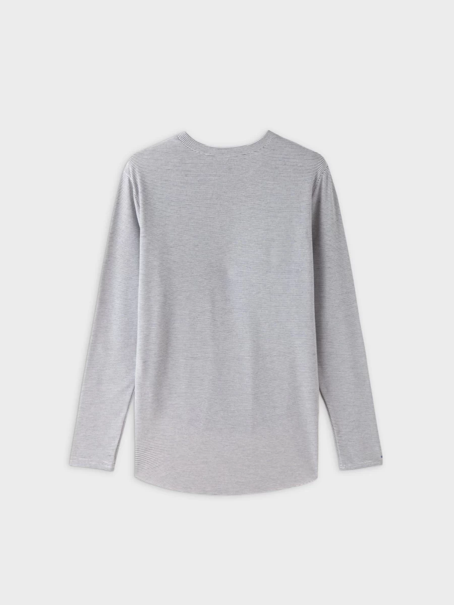 MELI Women's High Low Tee - White & Black Contrast Casual T-Shirt