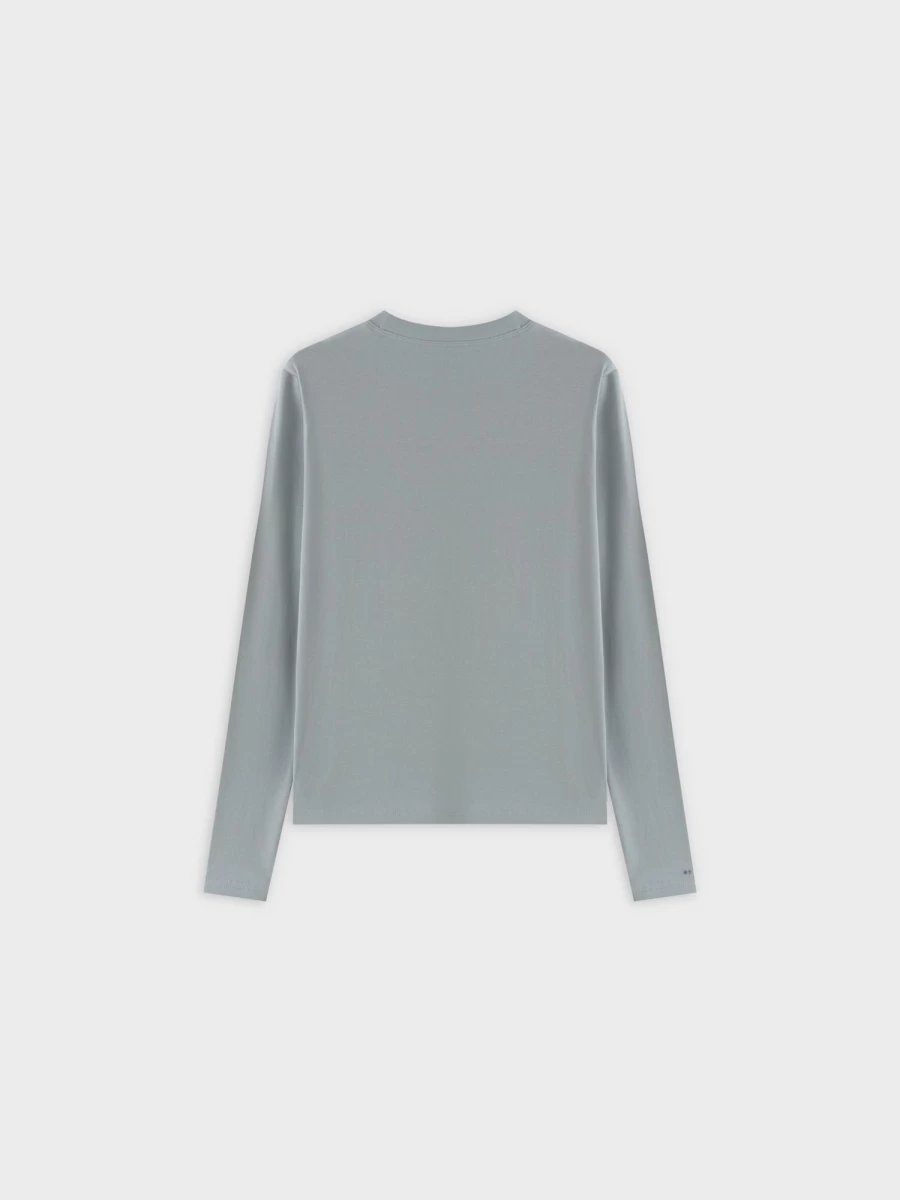 MELI Women's Classic Pistachio Long Sleeve T-Shirt - Soft Casual Comfort Fit Tee