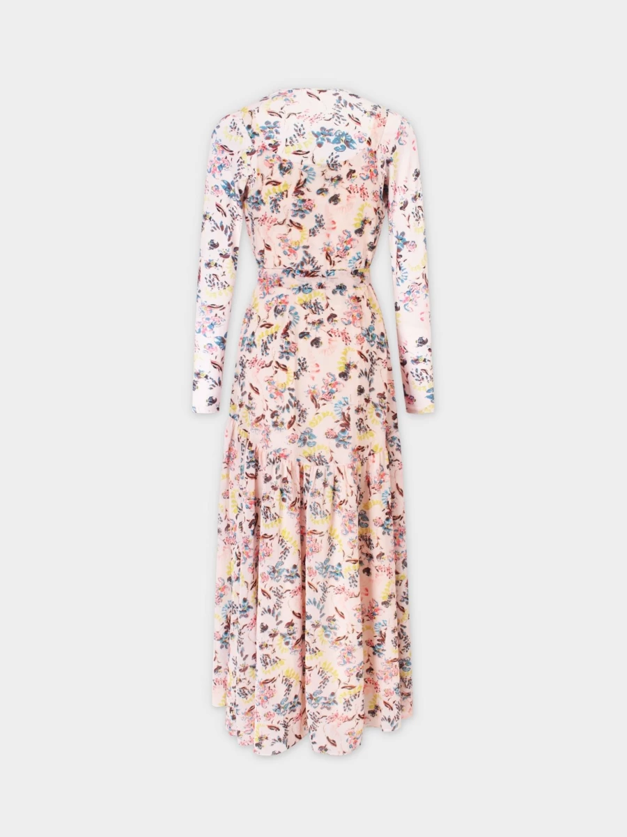 MEENA Women's Floral Print Knit Jumper - Mix Floral Pattern Sweater