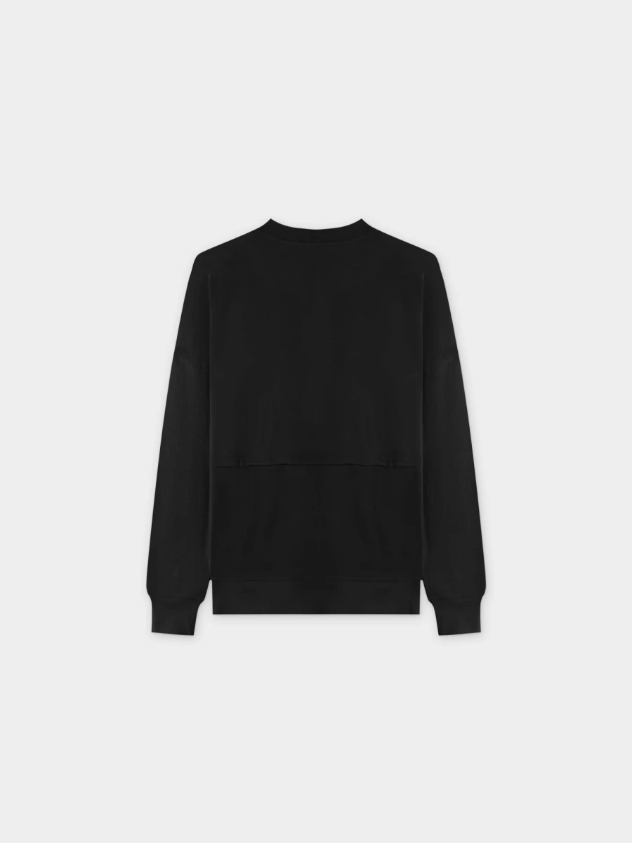 MELI Women's Pocket Tee - Soft Black Cotton Short Sleeve T-Shirt