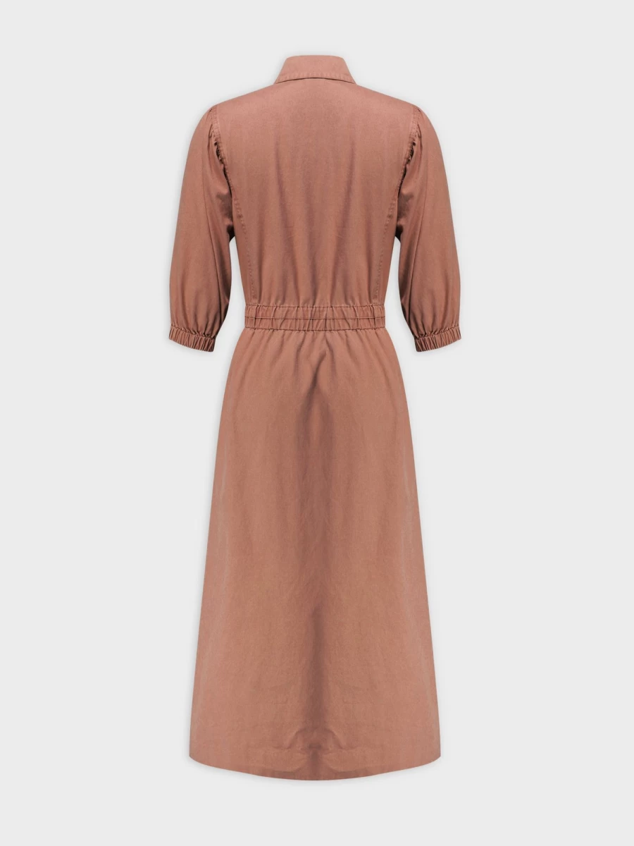 Hailey Women's Tuesday Dress in Brown - Elegant Casual Wear for Everyday Comfort